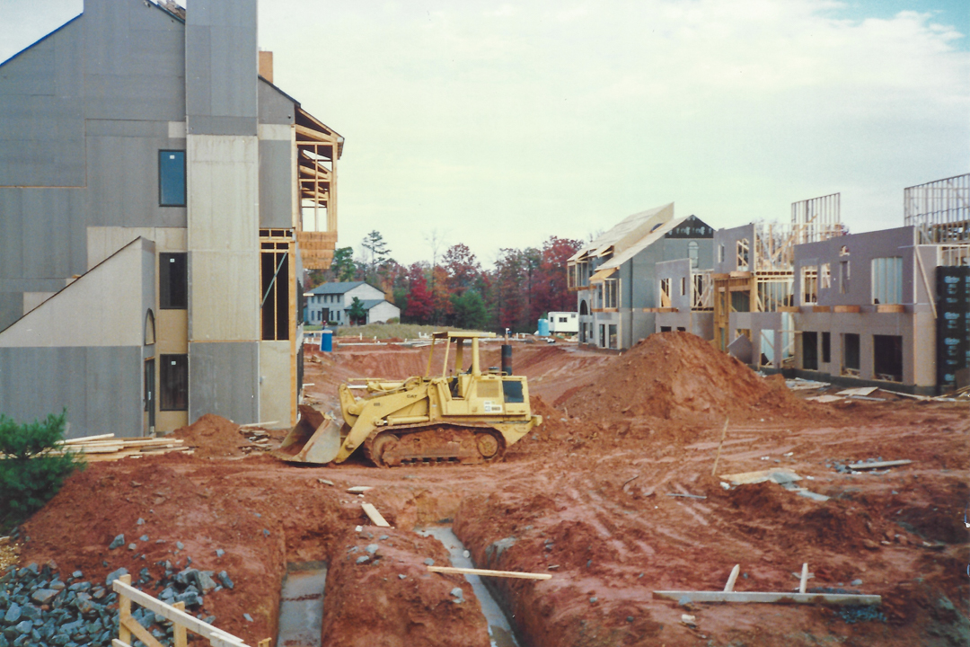 East Pond Construction