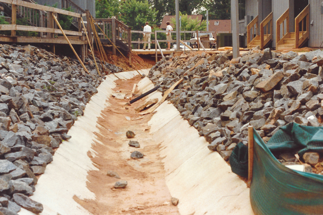 East Pond Construction